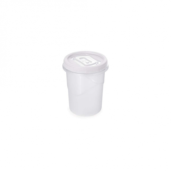 Pote Redondo 550mL Plasútil com Rosca
