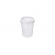Pote Redondo 550mL Plasútil com Rosca