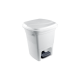 Lixeira com Pedal 15L Plasvale Quadrada - Lixeira com Pedal 15L Plasvale Quadrada -
