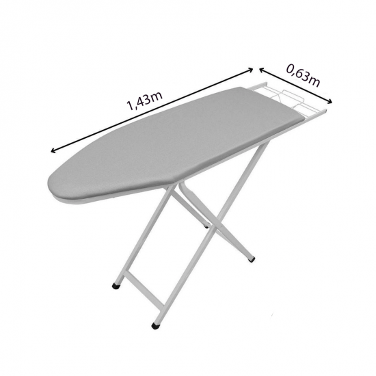 Forro Térmico para Tábua de Passar 1,43x0,63m Porto-Pel Forro Térmico para Tábua de Passar 1,43x0,63m Porto-Pel