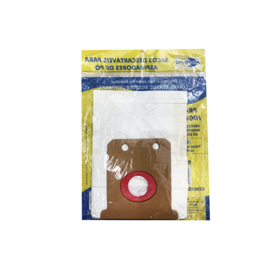 Saco para Aspirador de Pó Porto-Pel Eletrolux Clario com 3 unid. Saco para Aspirador de Pó Porto-Pel Eletrolux Clario com 3 unid.