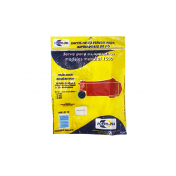 Saco para Aspirador de Pó Porto-Pel Eletrolux Mundial com 5 unid.