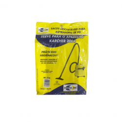 Saco para Aspirador de Pó Porto-Pel Karcher 2004 com 3 unid.