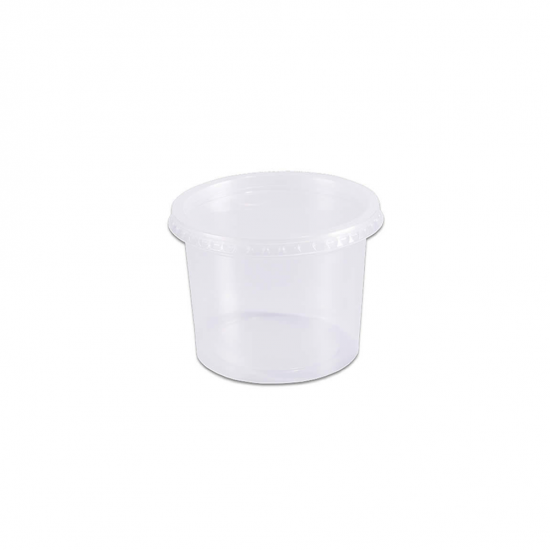Pote Plástico Descartável Redondo com Tampa 1000mL Prafesta com 24 unid. Pote Plástico Descartável Redondo com Tampa 1000mL Prafesta com 24 unid.