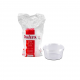 Pote Plástico Descartável Redondo com Tampa Lacre 250mL Prafesta com 10 unid. Pote Plástico Descartável Redondo com Tampa Lacre 250mL Prafesta com 10 unid.