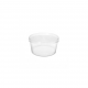 Pote Plástico Descartável Redondo com Tampa Lacre 500mL Prafesta com 10 unid. Pote Plástico Descartável Redondo com Tampa Lacre 500mL Prafesta com 10 unid.