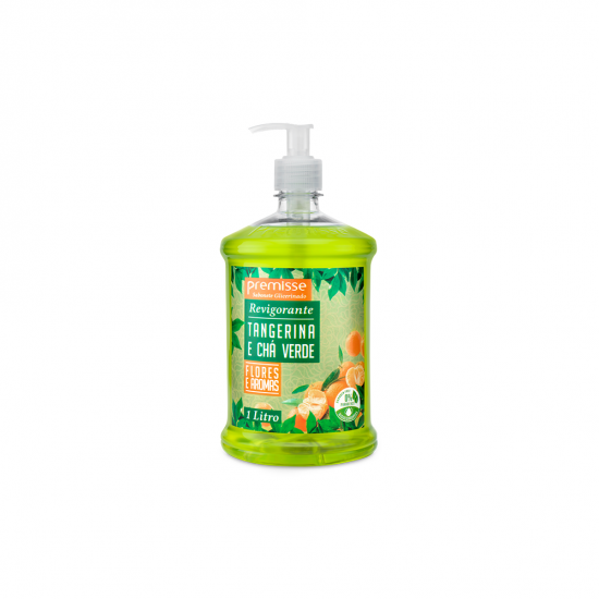 Sabonete Líquido Premisse Tangerina e Chá Verde 1L Sabonete Líquido Premisse Tangerina e Chá Verde 1L