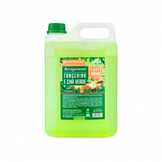 Sabonete Líquido Premisse Tangerina e Chá Verde 5L Sabonete Líquido Premisse Tangerina e Chá Verde 5L