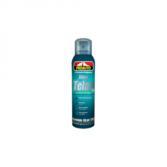 Limpa Telas Aerossol Proauto 150mL Limpa Telas Aerossol Proauto 150mL