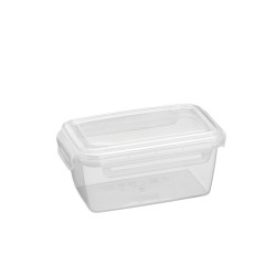 Pote Retangular com Trava 480mL Rainha