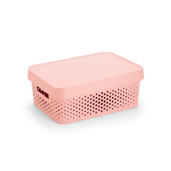 Caixa Organizadora Rainha 11L Rosa Caixa Organizadora Rainha 11L Rosa
