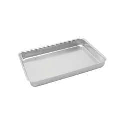 Assadeira de Alumínio Retangular Baixa n°2 Ramos  Assadeira de Alumínio Retangular Baixa n°2 Ramos