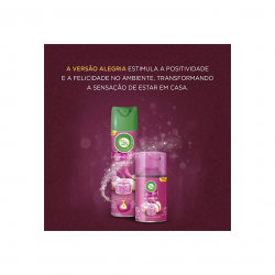 Aromatizador Aerossol Bom Ar Aroma Sense Alegria 360mL Aromatizador Aerossol Bom Ar Aroma Sense Alegria 360mL