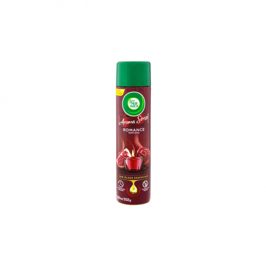 Aromatizador Aerossol Bom Ar Aroma Sense Romance 360mL Aromatizador Aerossol Bom Ar Aroma Sense Romance 360mL