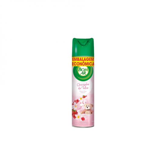 Aromatizador Aerossol Bom Ar Cheirinho de Talco 360mL Aromatizador Aerossol Bom Ar Cheirinho de Talco 360mL