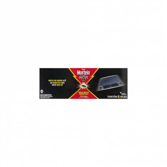 Baraticida Isca Mortein com 6 unid. Baraticida Isca Mortein com 6 unid.