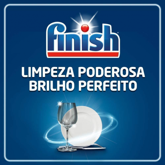 Detergente Máquina Lavar Louça Finish Powerball All in 1 Max com 13 tablets Detergente Máquina Lavar Louça Finish Powerball All in 1 Max com 13 tablets
