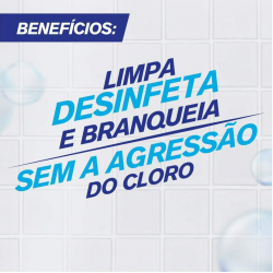 Limpador Banheiro Veja Antibac Oxi Ativo 500mL Pulverizador 30% GRÁTIS Limpador Banheiro Veja Antibac Oxi Ativo 500mL Pulverizador 30% GRÁTIS
