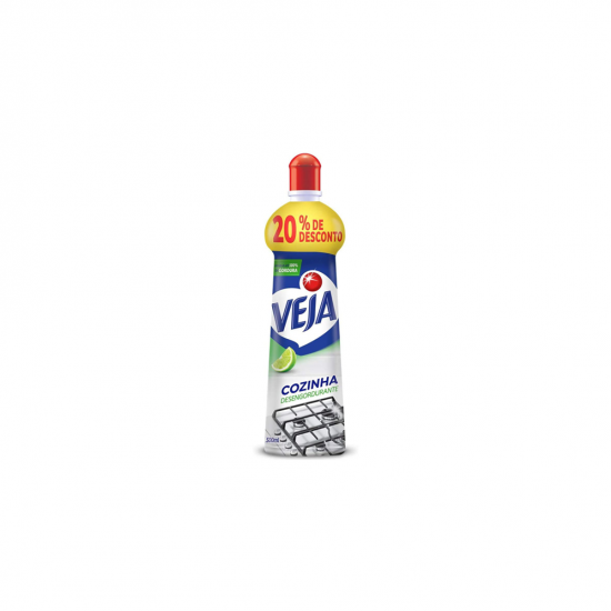 Limpador Desengordurante Cozinha Veja Limão 500mL Squeeze 20% DESCONTO Limpador Desengordurante Cozinha Veja Limão 500mL Squeeze 20% DESCONTO