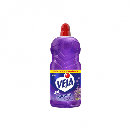 Limpador Perfumado Veja Lavanda da França 2L Limpador Perfumado Veja Lavanda da França 2L