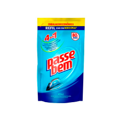 Facilitador de Passar Roupas Passe Bem 400mL Refil Facilitador de Passar Roupas Passe Bem 400mL Refil