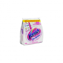 Tira Manchas em Pó Vanish Cristal White para Roupas Brancas 400g