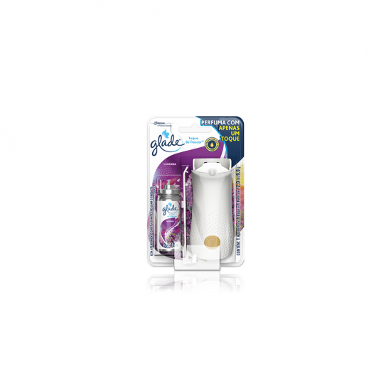 Desodorizador Glade Spray Aparelho + 1 Refil 12mL Lavanda