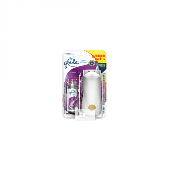 Desodorizador Glade Spray Aparelho + 1 Refil 12mL Lavanda OFERTA ESPECIAL Desodorizador Glade Spray Aparelho + 1 Refil 12mL Lavanda OFERTA ESPECIAL