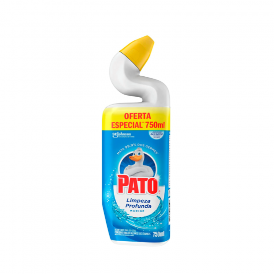 Limpador Sanitário em Gel Pato Purific Marine 750mL PAGUE 500mL LEVE 750mL Limpador Sanitário em Gel Pato Purific Marine 750mL PAGUE 500mL LEVE 750mL