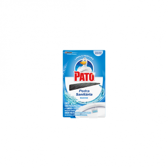 Pedra Sanitária Pato Marine 30g com Rede Protetora Pedra Sanitária Pato Marine 30g com Rede Protetora