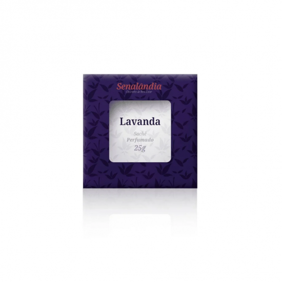 Sachê Aromatizador Senalândia Lavanda 25g Sachê Aromatizador Senalândia Lavanda 25g