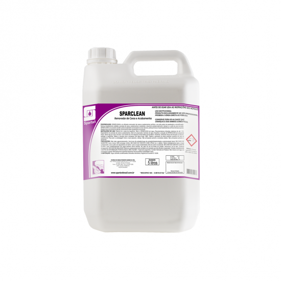 Removedor de Ceras Concentrado Sparclean Spartan 5L Removedor de Ceras Concentrado Sparclean Spartan 5L