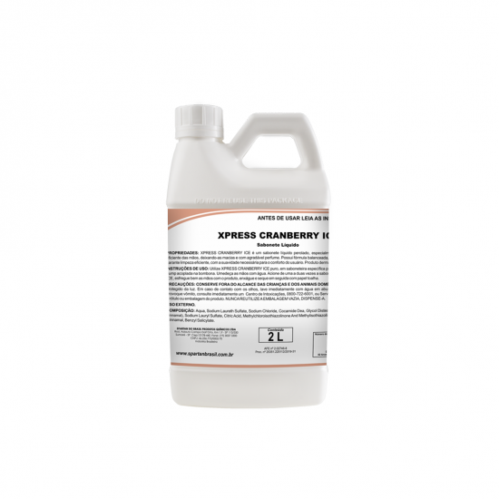 Sabonete Líquido Xpress Cranberry Ice Spartan 2L Sabonete Líquido Xpress Cranberry Ice Spartan 2L