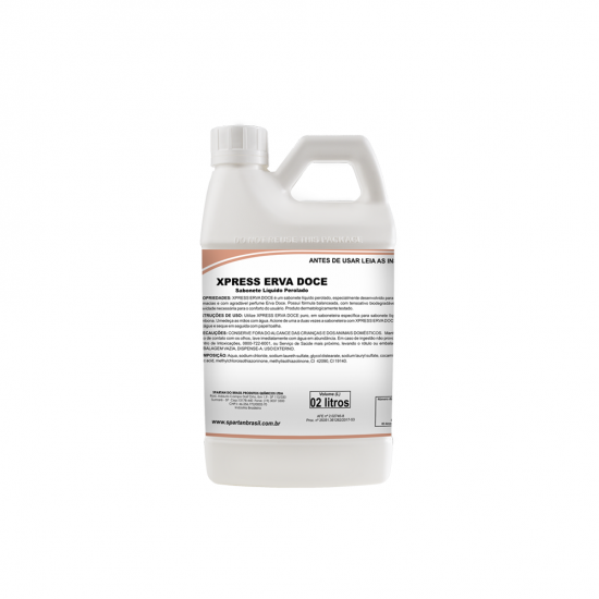 Sabonete Líquido Xpress Erva Doce Spartan 2L Sabonete Líquido Xpress Erva Doce Spartan 2L
