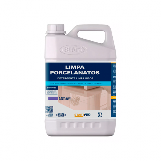 Limpador de Piso Porcelanato StartPro 5L Lavanda Limpador de Piso Porcelanato StartPro 5L Lavanda