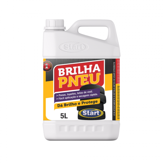 Pneu Pretinho Start Brilha Pneu 5L Pneu Pretinho Start Brilha Pneu 5L