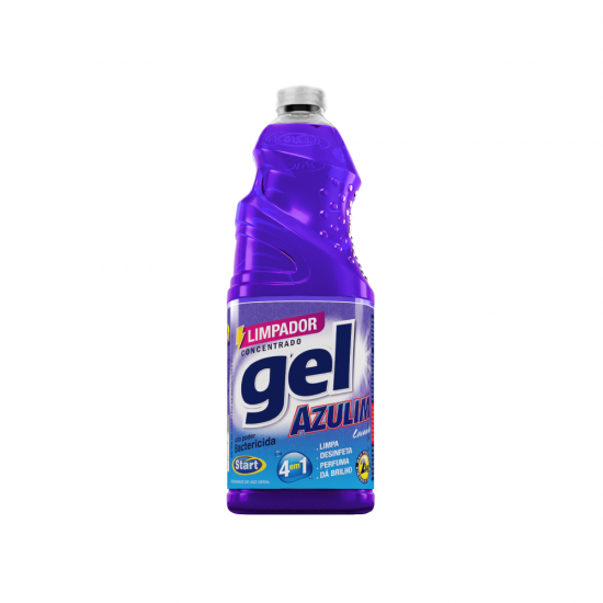 Limpador Desinfetante Concentrado Gel Azulim Lavanda 4 em 1 2L Limpador Desinfetante Concentrado Gel Azulim Lavanda 4 em 1 2L