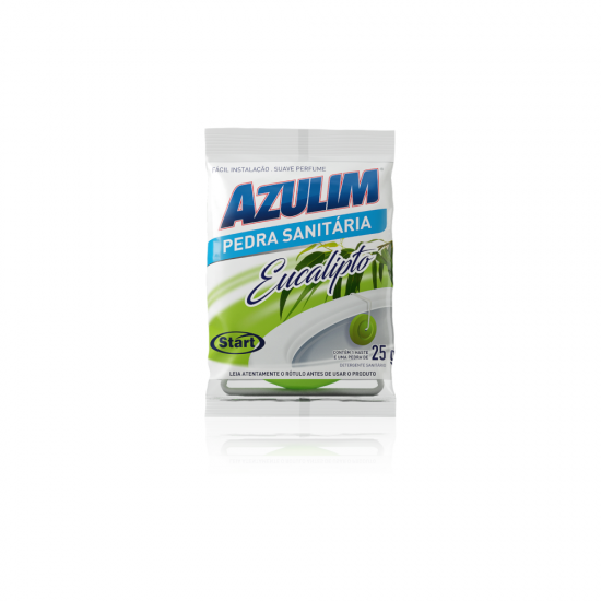 Pedra Sanitária Azulim Eucalipto 25g Pedra Sanitária Azulim Eucalipto 25g