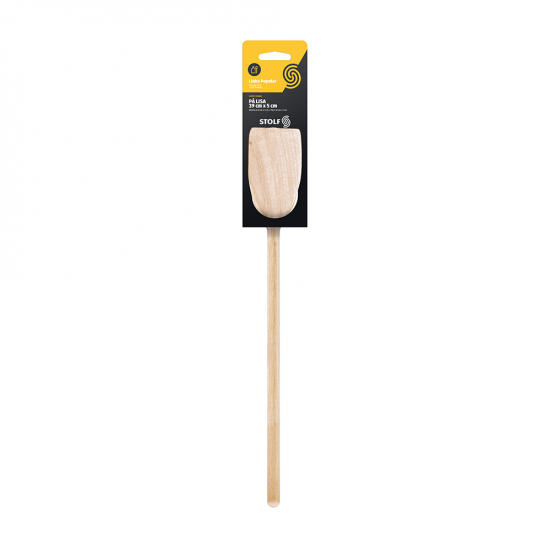 Espátula Lisa de Madeira Stolf 39cm Espátula Lisa de Madeira Stolf 39cm