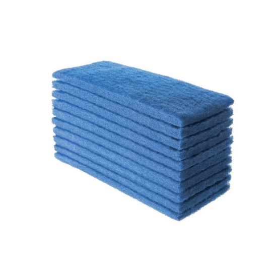 Fibra de Limpeza Azul Não Risca SuperPro com 10 unid. Fibra de Limpeza Azul Não Risca SuperPro com 10 unid.