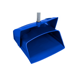 Pá de Lixo Coletora com Tampa SuperPro Azul Pá de Lixo Coletora com Tampa SuperPro Azul