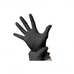 Luva Procedimento Nitrílica Preta Talge sem Pó com 100 unid. - Tamanho G Luva Procedimento Nitrílica Preta Talge sem Pó com 100 unid. - Tamanho G
