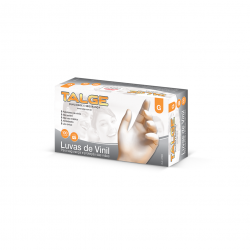 Luva Procedimento Vinil Talge com Pó com 100 unid. - Tamanho G Luva Procedimento Vinil Talge com Pó com 100 unid. - Tamanho G