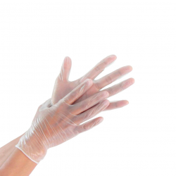 Luva Procedimento Vinil Talge com Pó com 100 unid. - Tamanho G Luva Procedimento Vinil Talge com Pó com 100 unid. - Tamanho G