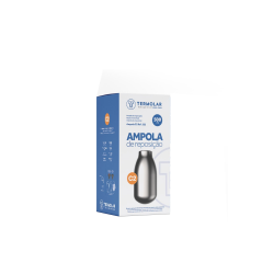 Ampola de Vidro para Garrafa Térmica Termolar 500mL Pressão