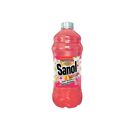 Desinfetante Sanol Flor de Cerejeira e Vanilla 2L Desinfetante Sanol Flor de Cerejeira e Vanilla 2L