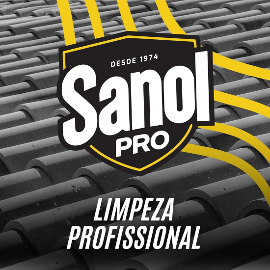 Limpa Telhas 1L Sanol Pro Limpa Telhas 1L Sanol Pro