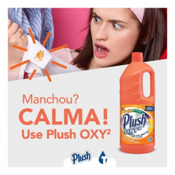 Alvejante sem Cloro Plush Oxy2 1L Alvejante sem Cloro Plush Oxy2 1L