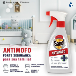 Antimofo Líquido Sanol A7 330mL Pulverizador Antimofo Líquido Sanol A7 330mL Pulverizador