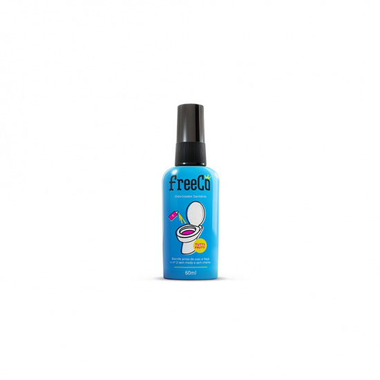 Odorizador Bloqueador de Odores Sanitários FreeCô Tutti Fruti 60mL Odorizador Bloqueador de Odores Sanitários FreeCô Tutti Fruti 60mL